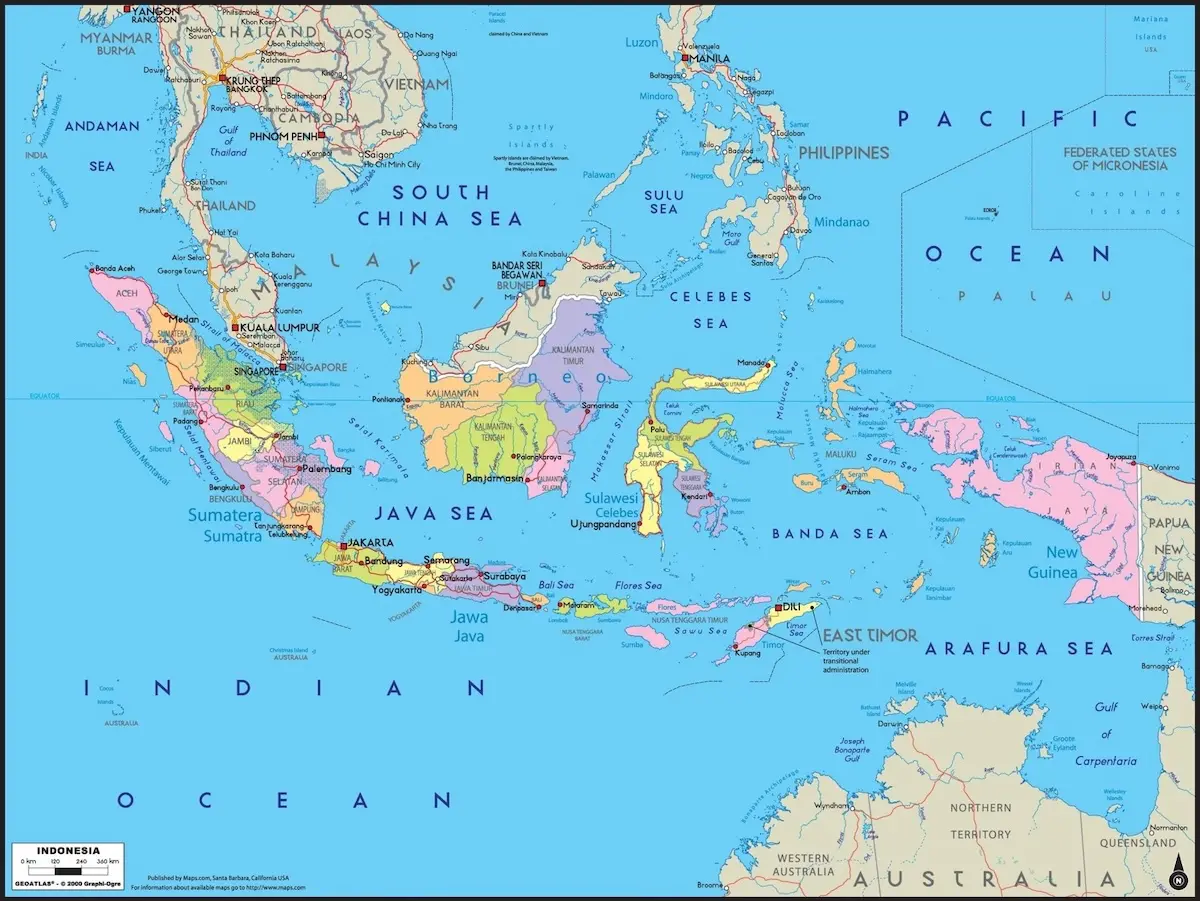 Где находится Бали?